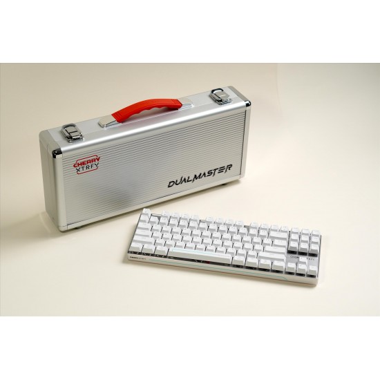 Cherry 無線三模 MX8.2 PRO TMR TKL 白-魔晶磁軸 [全新櫻桃TMR技術]